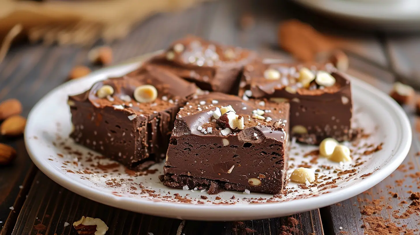 dessert fudge chocolate