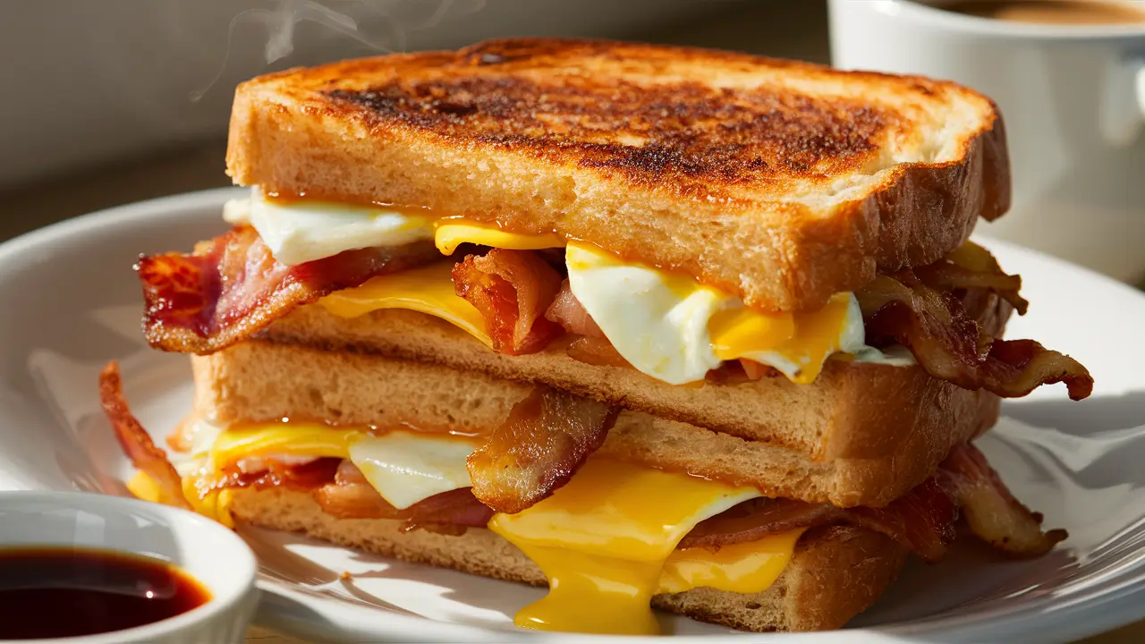  Breakfast Grilled Cheese