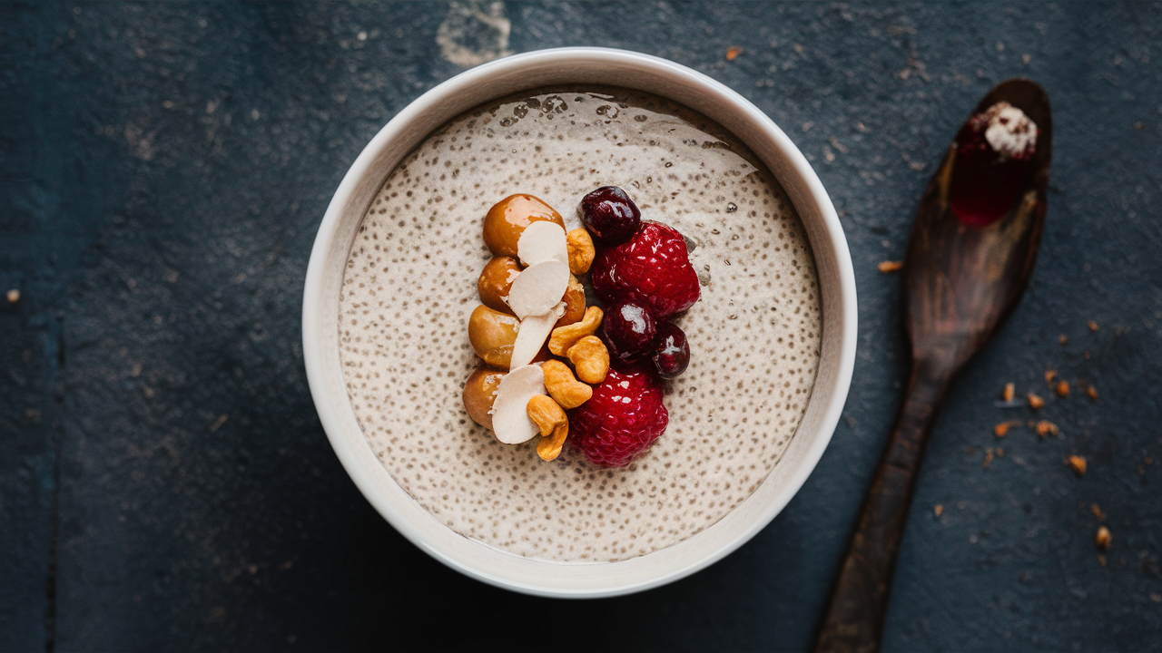 Chia Pudding with Nut Butter