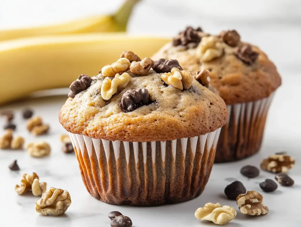 banana-walnut-muffin