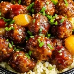 HAWAIIAN MEATBALLS-RECIPE