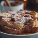 Cozy Baked French Toast with Cinnamon Streuse