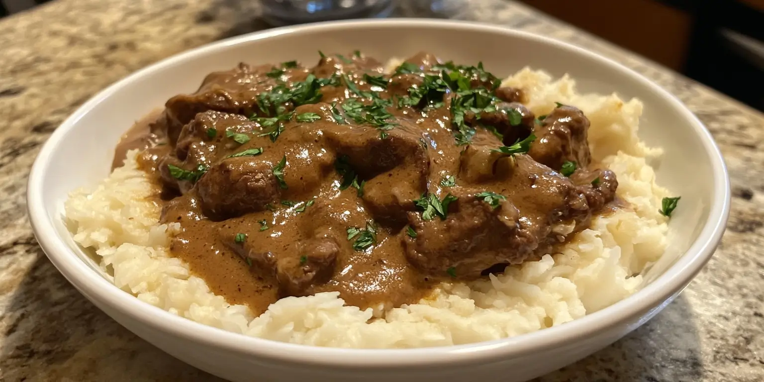 Classic Beef Stroganoff Recipe