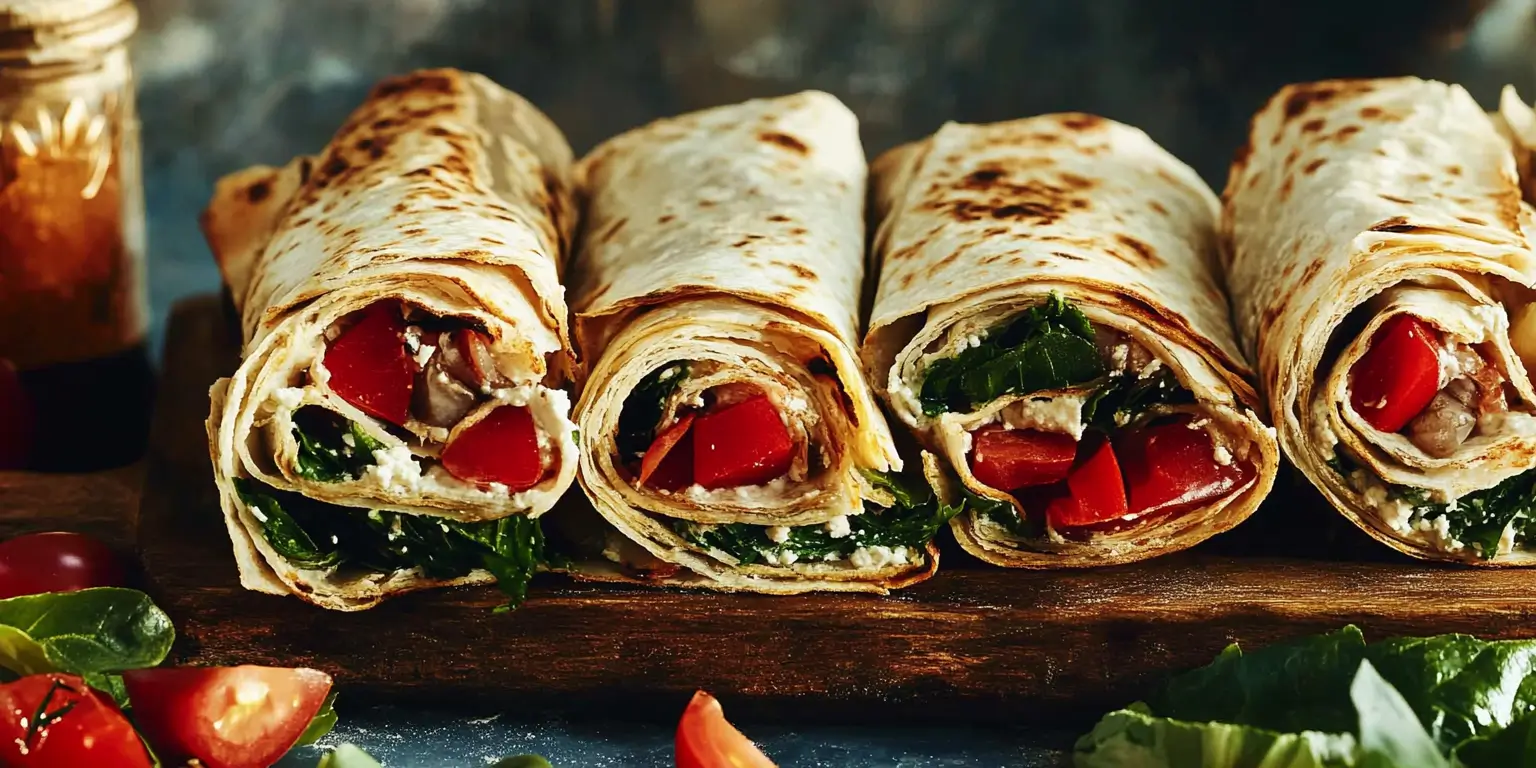 Turkey Lavash Wraps