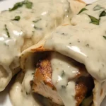 chicken-wraps-creamy