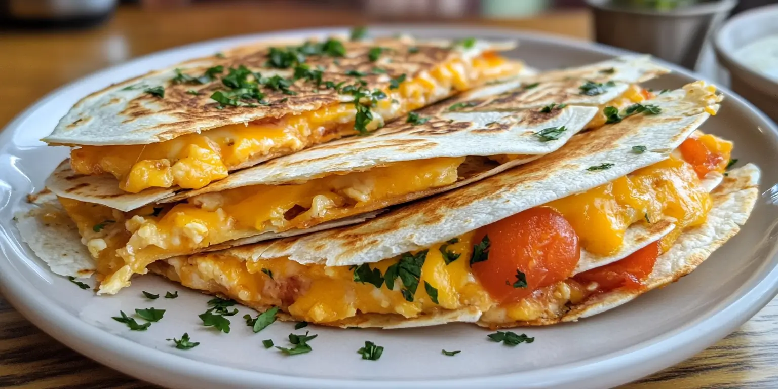 Easy Breakfast Quesadillas