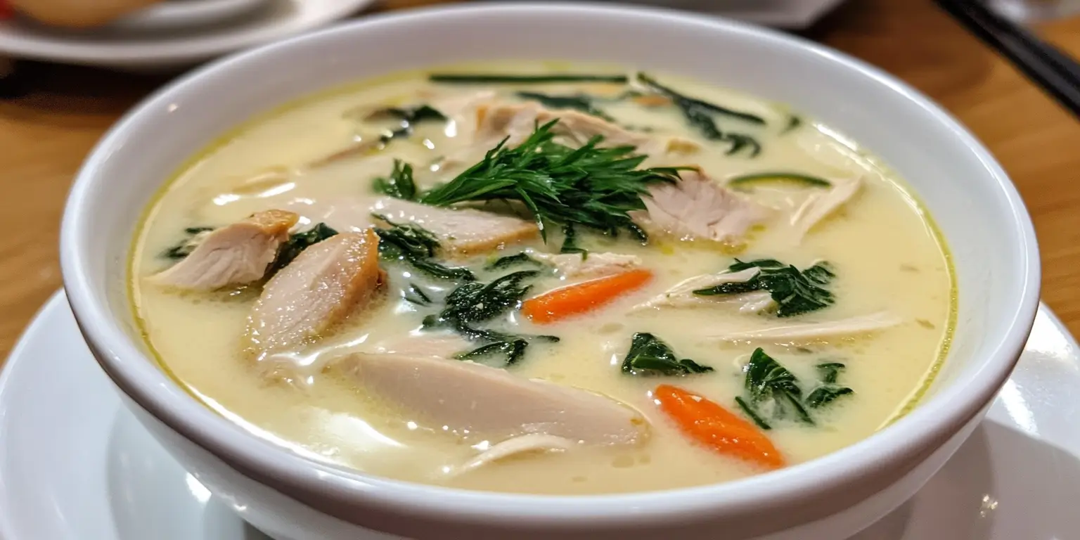 Creamy Chicken Soup