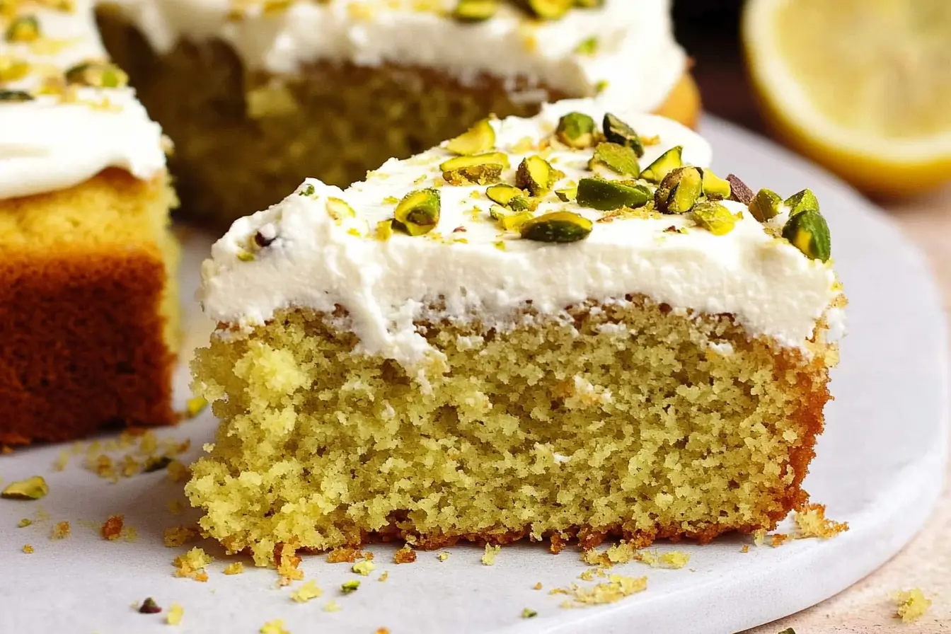 Lemon Pistachio Cake recipe