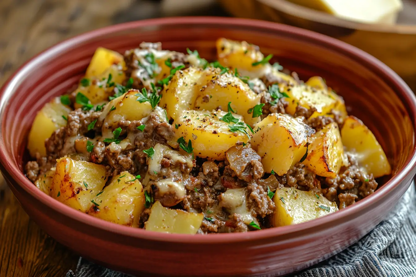 hobo casserole with ground beef