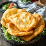 fry bread recipe fluffy homemade fry bread on plate