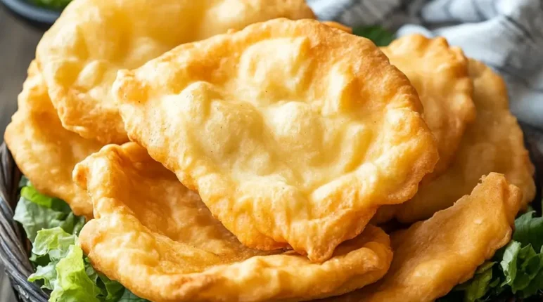 fry bread recipe fluffy homemade fry bread on plate