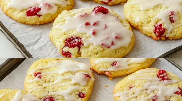 Christmas Cranberry Orange Cookies