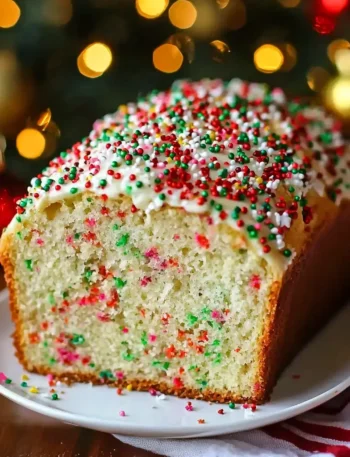 Christmas Sprinkle Buttermilk Bread