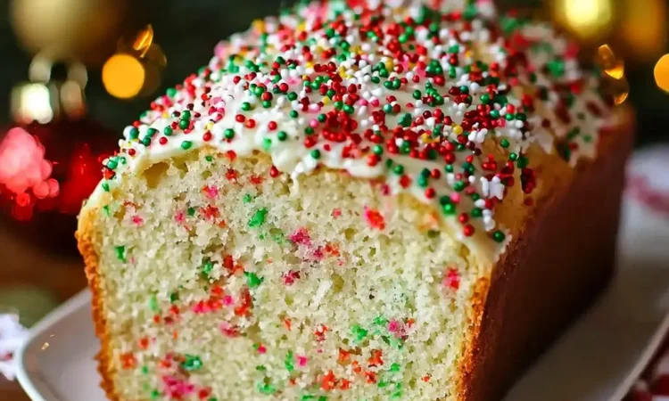 Christmas Sprinkle Buttermilk Bread