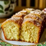 spiced apple cider donut loaf