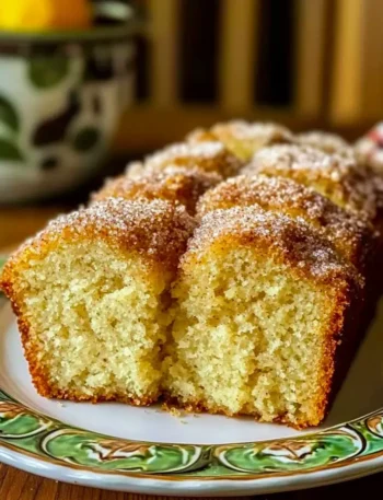 spiced apple cider donut loaf