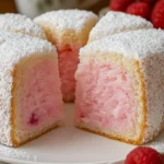 Raspberry Angel Food Cake