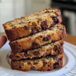 super moist chocolate chip banana bread