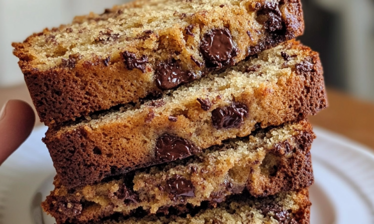 super moist chocolate chip banana bread