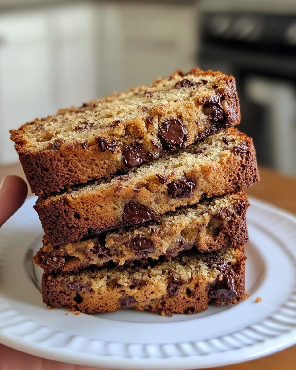 super moist chocolate chip banana bread