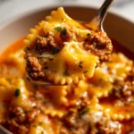 One Pot Lasagna Soup