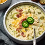 Jalapeño Popper Chicken Soup