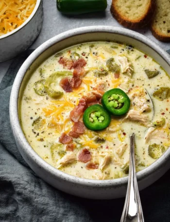 Jalapeño Popper Chicken Soup