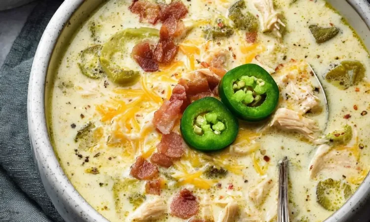 Jalapeño Popper Chicken Soup
